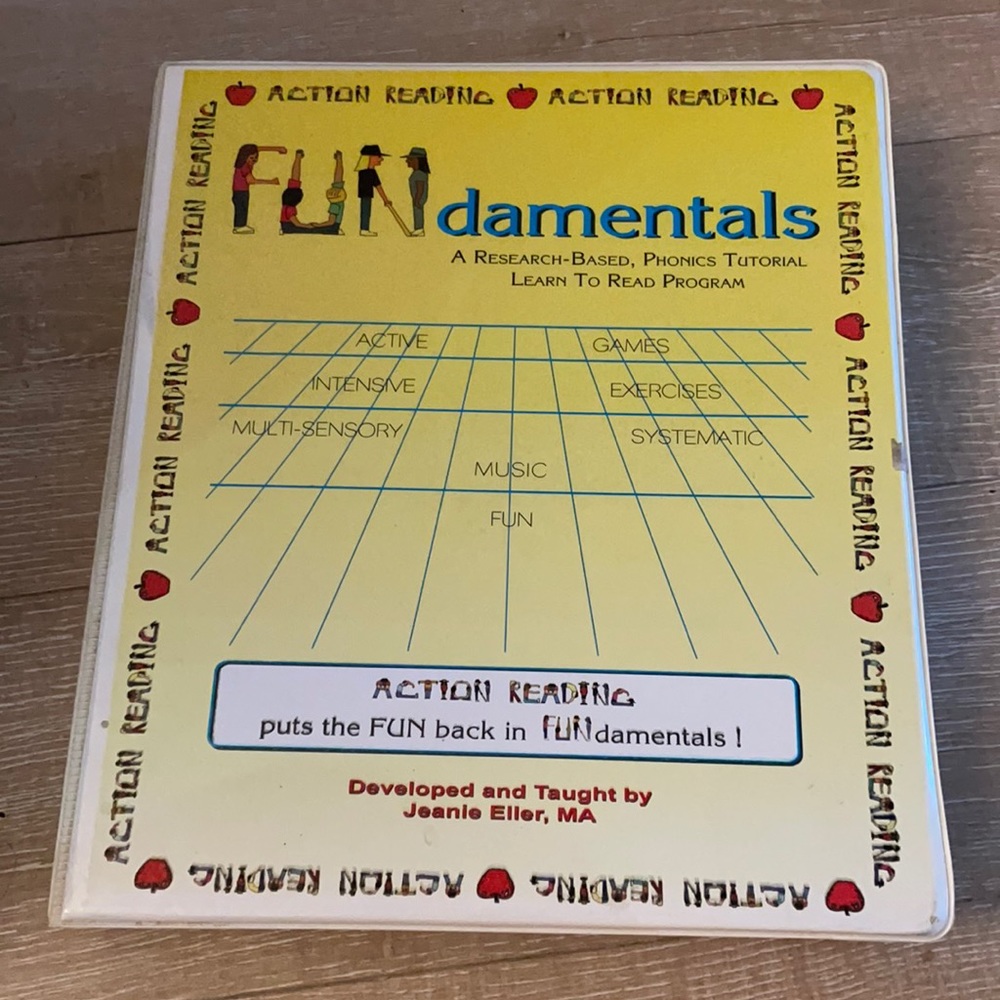FUNdamentals phonics program by Jeanie Eller, MA